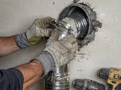 Dryer Vent Hose Installation in Bellingham