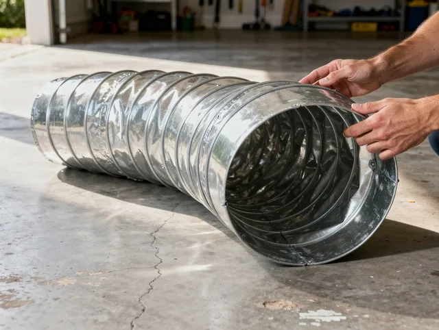 Bellingham Dryer Vent Cleaning specialist using advanced equipment for thorough duct cleaning in Bellingham