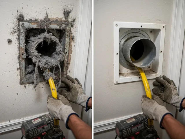 Expert gas dryer vent cleaning by Bellingham Dryer Vent Cleaning in Bellingham