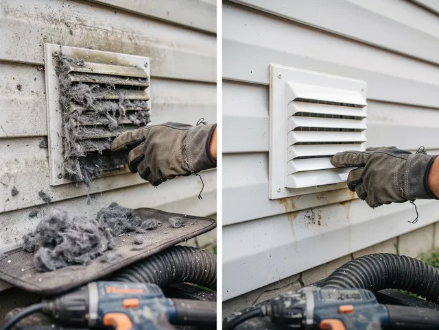 Residential dryer vent cleaning by Bellingham Dryer Vent Cleaning in Bellingham